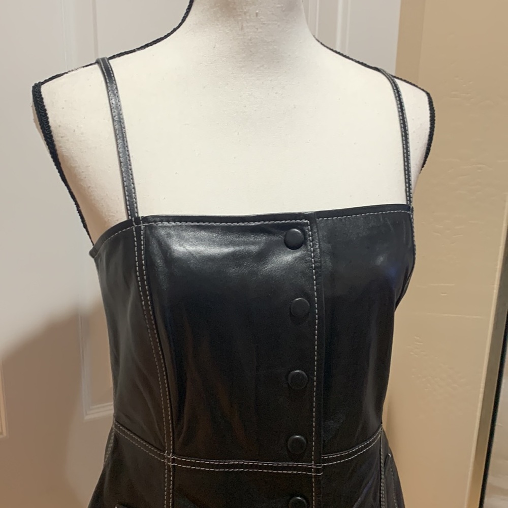 Lamb Leather Dress - Picture 3 of 13